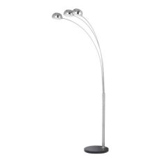 Elmark DANN állólámpa, 3xE14, szatén nikkel, 955DANN3F