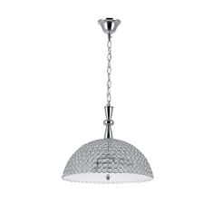 Elmark LIA kristály függőlámpa, 3xE14, króm, 955LIA3