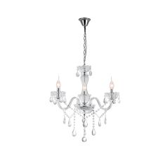 Elmark MADLEN kristály csillár, 3xE14, króm/átlátszó, 955MADLEN3