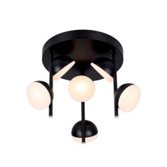 Elmark OLIVIA mennyezeti lámpa, LED, 42W, 3000K/meleg fehér, fekete, 955OLIVIA42