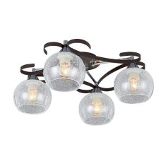 Elmark RENY mennyezeti lámpa, 4xE27, wenge/króm, 955RENY4