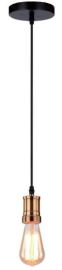Elmark SAILOR függőlámpa, 1xE27, fekete/antik réz, 955SAILOR1AB