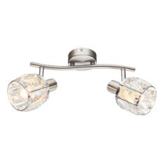 Elmark SHEEN mennyezeti spot lámpa, 2xE14, szatén nikkel, 955SHEEN2/SN