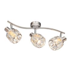 Elmark SHEEN mennyezeti spot lámpa, 3xE14, szatén nikkel, 955SHEEN3/SN