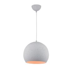 Elmark STONE függőlámpa, 1xE27, szürke, 955STONE1C