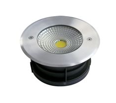 Elmark RAY taposólámpa, LED, 10W, 5500K/hideg fehér, szatén nikkel, 96RAY10