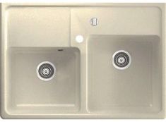 Marmorin EWIT kétmedencés gránit mosogató, bézs 515203001