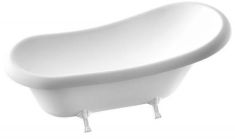 Marmorin FAMA öntött márvány, lábas kád 173x66 cm fehér 566173020010