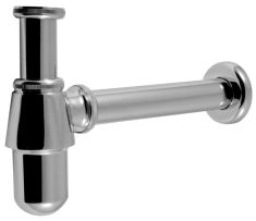 Ferro fém univerzális mosdó búraszifon, G5/4x32 mm, króm S30"