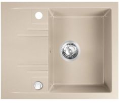 Ferro MEZZO II gránit mosogató, 58x48x15.7 cm, homok, DRGM48/58SA