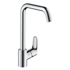 Hansgrohe FOCUS egykaros mosogató csaptelep, nyílt rendszerű vízmelegítőkhöz, króm 31822000