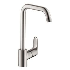 Hansgrohe FOCUS egykaros mosogató csaptelep, rozsdamentes acél hatású 31820800
