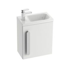 Ravak Ajtó SD 400 CHROME mosdószekrényhez balos fehér X000000540