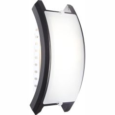 GLOBO ADMIRAL fali lámpa, fa, sötét, opál üveg, 1xE14 41309