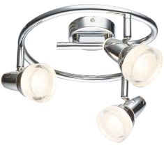 GLOBO ALASKA mennyezeti lámpa, LED, 3x4W, króm 56134-3