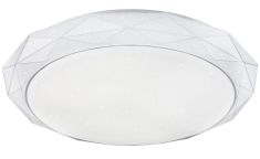 GLOBO ANDI mennyezeti lámpa, LED, 1x48W, színváltós, fehér 48304