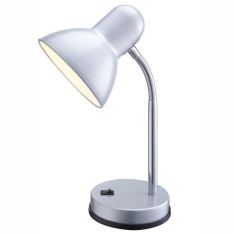 GLOBO BASIC asztali lámpa, ezüst, króm, 1xE27 2487