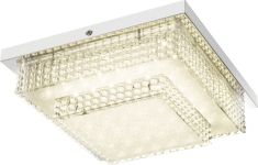 GLOBO CAKE I mennyezeti lámpa, LED, 1x16W, króm 48214-16