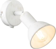 GLOBO CALDERA fali lámpa, E14, 1x40W, fehér 54648-1