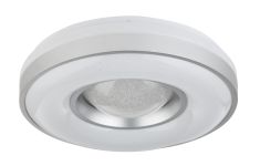 GLOBO COLLA mennyezeti lámpa, LED, 1x24W, fehér/ezüst 41741-24