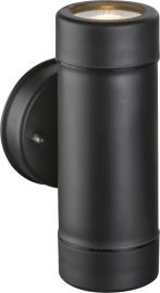 GLOBO COTOPA kültéri fali lámpa, GU10, 2x5W, fekete 32005-2