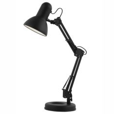 GLOBO FAMOUS asztali lámpa, fém, fekete, 1xE27 24880