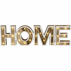 GLOBO HOME asztali dekor lámpa, famintás, 3xAA elem, 28 db LED izzó 29975