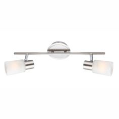 GLOBO KATI spot lámpa, matt króm, üveg, 2xE14 54913-2