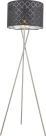 GLOBO KIDAL állólámpa, E27, 1x60W, fekete/ezüst 15228S1