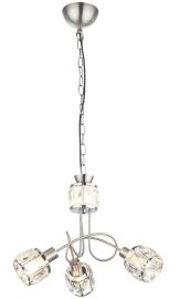 GLOBO KRIS csillár, E14, 3x40W, króm 54356-3H