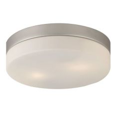 GLOBO OPAL mennyezeti lámpa, matt króm, opál üveg, 2xE27, ILLU 48402