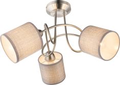 GLOBO PACO csillár, E14, 3x25W, szürke 15185-3D