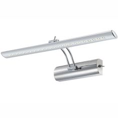 GLOBO PICTURE I Képmegvilágító lámpa, kapcsolóval, króm, 1 db LED izzó 78301