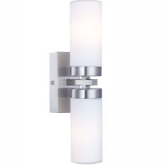 GLOBO SPACE fürdőszoba lámpa, fali, opál üveg, 2xE14, 7816