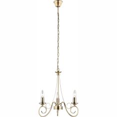 GLOBO TRUNCATUS csillár, sárgaréz, 3xE14 69003-3