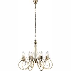 GLOBO TRUNCATUS csillár, sárgaréz, 8xE14 69003-8