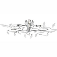 GLOBO VIDA mennyezeti lámpa, króm, akril dekor, 4xE14, 63160-4