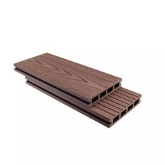 GrandoWood WPC burkolat, antracit, 2.9 méteres szál, 14.8x2.5x290 cm K25-140E-SN201