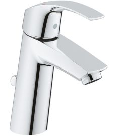 Grohe EUROSMART egykaros mosdó csaptelep, leeresztőgarnitúrával, M-méret, króm 23322001