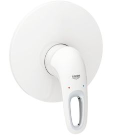 Grohe EUROSTYLE egykaros falsík alatti zuhany csaptelep, fehér 19507LS3