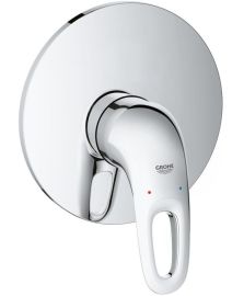 Grohe EUROSTYLE egykaros falsík alatti zuhany csaptelep, króm 19507003