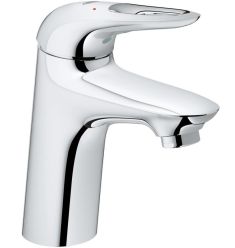 Grohe EUROSTYLE egykaros mosdó csaptelep, leeresztőgarnitúra nélkül, S-méret, króm 32468003