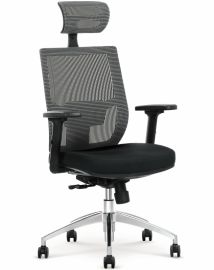 ADMIRAL főnöki forgószék, MULTIBLOCK, állítható fejtámla/karfa, 64x60x115-125x46-56 cm, HM1595