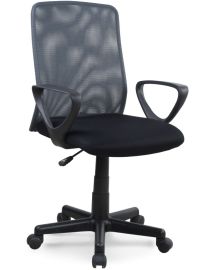 ALEX forgószék, fekete/szürke színű, 57x56x87-99x41-53 cm HM0960