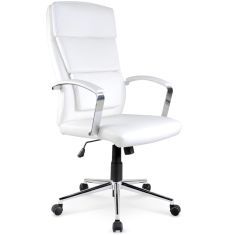 AURELIUS főnöki forgószék, TILT mechanika, fehér, 65x67x110-120x45-55 cm HM0863