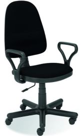 BRAVO forgószék, fekete, 59x56x96-108x44-56 cm HM1088