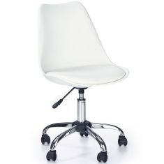 COCO gyerek forgószék, fehér, 49x42x82-92x46-56 cm HM1032