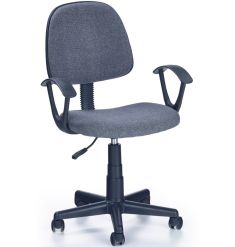 DARIAN BIS gyerek forgószék, szürke színű, 56x53x84-96x42-54 cm HM1043