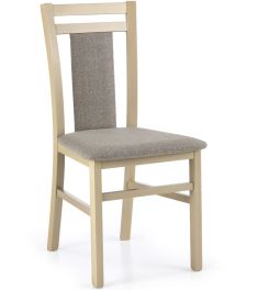 HUBERT fa étkezőszék, sonoma tölgy/INARI 23 színű, 45x51x90x47 cm HM1373