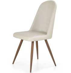 K-214 étkezőszék, sötét krém/cseresznye színű, 45x53x90x47 cm HM1246